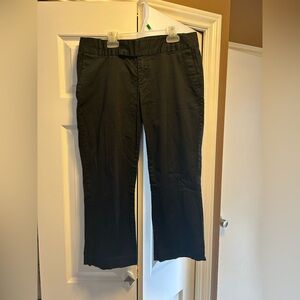Black Women’s Vintage Stretch Chino cropped pants